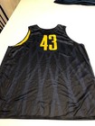 Game Worn Used California Cal Bears Basketball Jersey Jordan Brand Xl  31