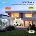 Veriligt 8 Inch Led Recessed Light 5cct 1600lm 18w 4 Pack