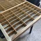 Antique Hamilton Printer s Drawer Letterpress Type Case Shadowbox Free-freight  