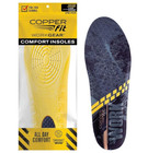 Copper Fit Unisex Work Gear Comfort Insoles Black