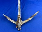 Vintage Small Folding Anchor - 21 25 l W  Ring  Width At Flukes 13   Maine Used