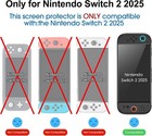  2pack  Amfilm Nintendo Switch 2 Onetouch Glass Screen Protector  2025 