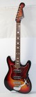 Vintage Teisco Holiday 1960 s Sunburst Electric Guitar - Free Us Shipping