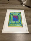 Vintage 1967 Jefferson Airplane Bob Masse Vancouver Concert Poster Mso-rav Frame
