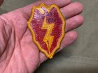 Original Vietnam War Us Army 25th Infantry Division Jacket Patch Insignia