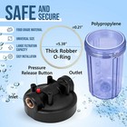 High Capacity Transparent Whole House Water Filter System With Sediment Filter