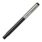 Parker Vector Rollerball Pen  Black Ss Chiseled Roller Ball Black Ink  Pen