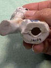 Vintage Mcm Siamese Cat Figurine Long Neck Kitschy Ceramic Anamorphic