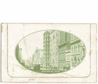 Stamp 1911 Australia 1d Green Lettercard Collins Sdt Melbourne Bw Lc11-view 40