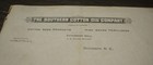Undated Southern Cotton Oil Company Letterhead Davidson Nc   W  Drawing On Back