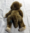 Vintage Russ Berrie Jimby Baby Brown And Tan Monkey Stuffed Animal Plush Toy 13 