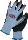 Coated Fishing Gloves  Blue grey