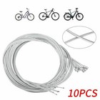 10x Bicycle Bike Brake Cables Stainless Steel Front Rear Inner Wire 5 6ft   1 7m