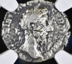 Emperor Marcus Aurelius Silver Denarius 161-180ad Ngc Genuine Roman Coin