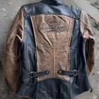 Harley Davidson Triple Vent Woman   s Leather Jacket Size Med  Perfect   Beautiful