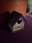 Decorative Wooden Bird House Hand Painted Wooden Rustic Hanging Garden Inn