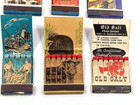 Lot Of 6 Vtg Feature Matchbooks -full-unstruck