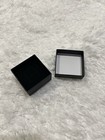 Lot Of 12 Black Matte Ring   Jewelry Gift Boxes  2   x2   x1 125   