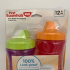 Nuk First Essentials Fun Grips Hard Spout Assorted Colors 10oz 2pk New