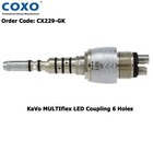 Coxo Dental Coupling Led 6 Holes Fiber Optic For Kavo Nsk W h Sirona Handpiece