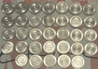 1969 Shell s State Of The Union Coin Game Aluminum Tokens 33 Different States