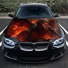 Lava Dragon Car Hood Wrap Decal Vinyl Sticker Full Color Graphic Fit Any Car