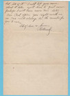 World War 1 1918 Letter Home Dear Florence  vogue Mts   Transcribed