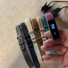 Fit Bit Alta Hr Small Fushia Used With 6 Straps And 2 Chargers