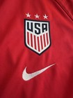 Nike Team Usa Uswnt Soccer Training Track Sz L Red World Cup Authentic 2019