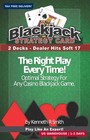 Blackjack Basic Strategy Chart  2 Decks  Dealer Hits Soft 17  2-sided Card 