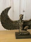 Goddess Isis Sculpture - Ancient Bronze Bust Statue - 8 8    Egyptian Figurine