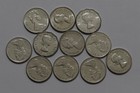               Canada 5 Cents Coins Lot B55  61 Xr30