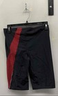 Speedo Women s Powerflex Eco Swim Jammers Black Maroon Size 34 Nwt