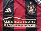 Adidas Mls 23 24 Atlanta United Fc Home Jersey Red Soccer Ic3001 Mens L New