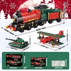Train Set For Kids  Steam Train  Tank  airplane 371 Pieces