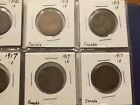 Canadian Coin Collection Mostly Cent   5 Cent 123 Coins 1911-1975