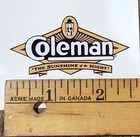 Two  2  New Coleman Sunshine Of The Night Sticker Decal Lantern Stove Small Repl