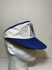 True Vtg 80s Pabst Blue Ribbon Visor Patch K Products Usa Pickleball Hat Euc