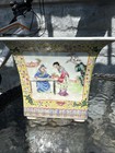 Pair Chinese Famille Jaune Porcelain Planters