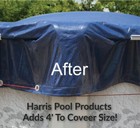 Doheny s Harris Pool Products 10-year Winter Covers For Above Ground Oval Pools