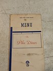 Vintage 1940 s The Pike Diner Menu  Carlisle  Pa 