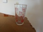 Vintage Glass Cocktail Mixed Drink Recipe Shaker Bar Mixer Retro 5 Recipes Guc