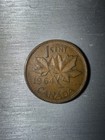 1964 Vintage Canadian Penny Queen Elizabeth Ii