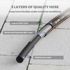 Giraffe Tools Garden Water Hose 50ft X 5 8   Male And Female Fittings Clearance