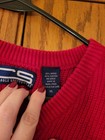 Vintage Rare Uw Wisconsin Badgers College Cs Men   s Xl Red V-neck Sweater Vest