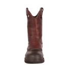 Georgia Muddog Steel Toe Wellington Mens Brown Wide Work   Safety Boots
