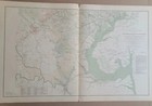 Antique Civil War Map Plate Viii Northeastern Virginia And Washington Dc
