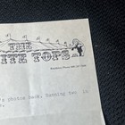 Vintage Circus Letter Head The White Tops Circus  Phenix Az 1980s 90s  - L1