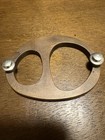 Ooak Baharal Gnida Copper And Sterling Modernist Lapel Pin