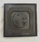 Atq Chelsea Bosotn Brass Desk table Clock With Mechanical Key-for Parts Only